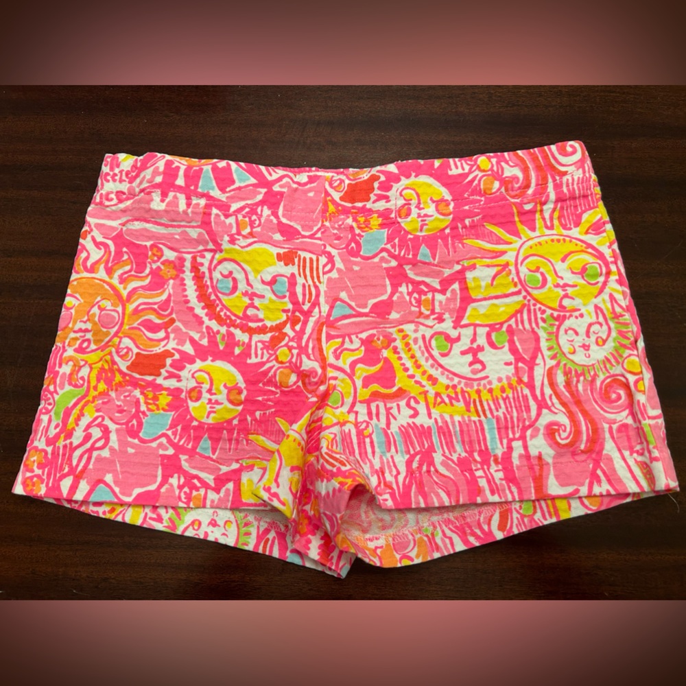 Girls lily Pulitzer shorts size 8